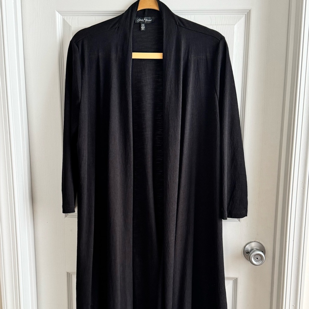 Slinky Brand Dark Gray Top